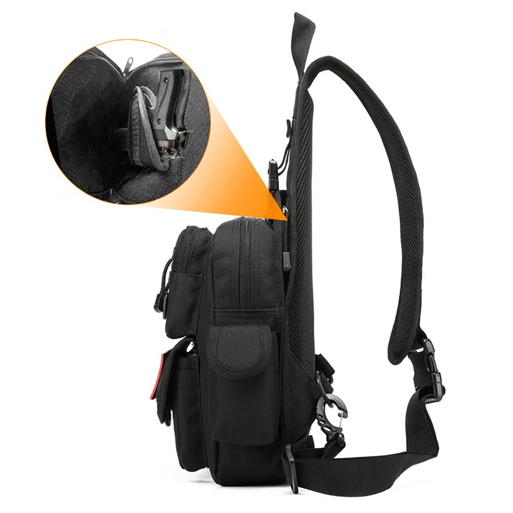 Gizli Taşıma Tabanca Çantası T - Edc Concealed Carry Sling Bag incelemesi ve fiyatı